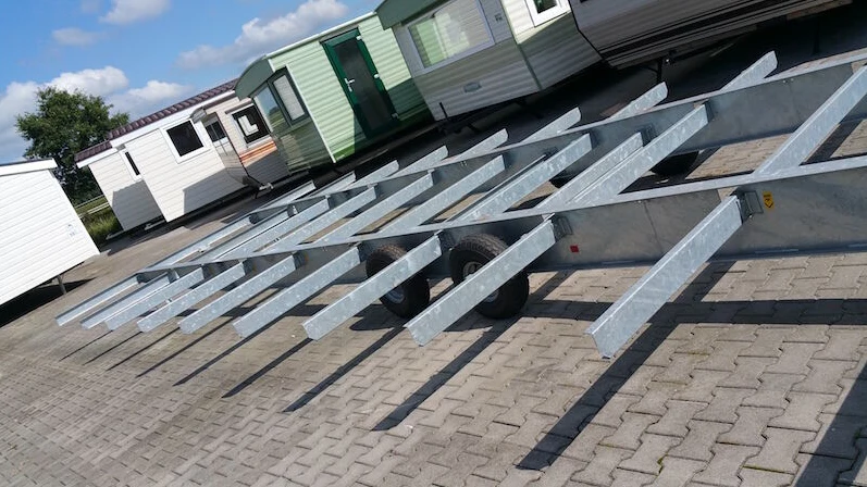 Fertige verzinkte Metallrahmen für Anhänger